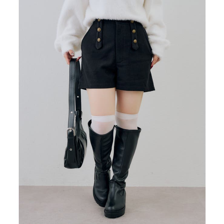 ナポレオン風ショートパンツ | RMAF　NICE CLAUP / OLIVE des OLIVE | 詳細画像25 