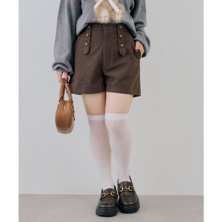 ナポレオン風ショートパンツ | RMAF　NICE CLAUP / OLIVE des OLIVE | 詳細画像3 