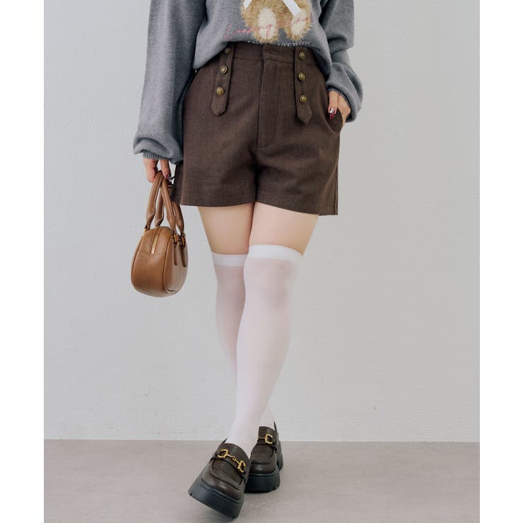 ナポレオン風ショートパンツ | RMAF　NICE CLAUP / OLIVE des OLIVE | 詳細画像4 