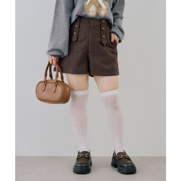 ナポレオン風ショートパンツ | RMAF　NICE CLAUP / OLIVE des OLIVE | 詳細画像5 