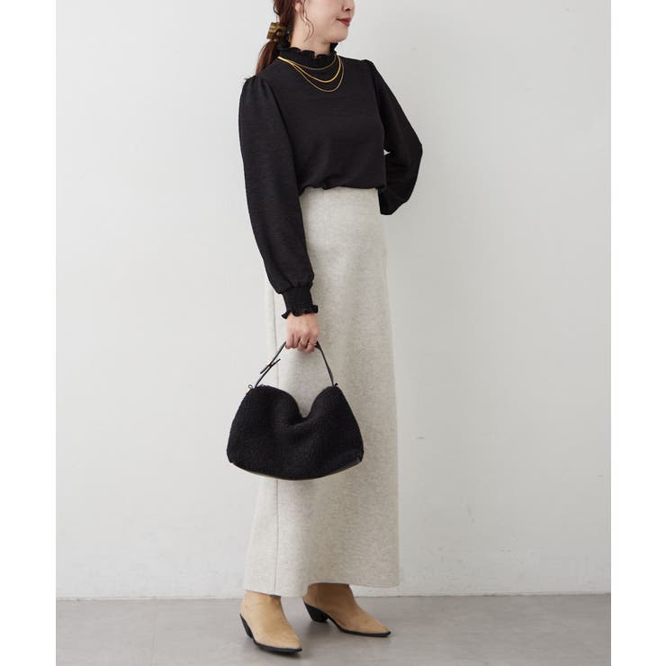 プチハイシャーリングブラウス | RMAF　NICE CLAUP / OLIVE des OLIVE | 詳細画像8 