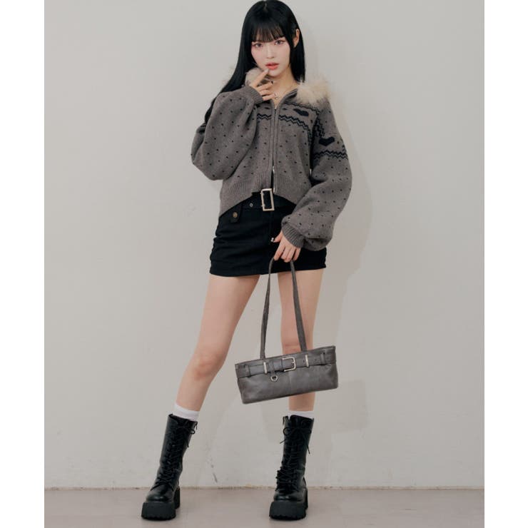 ハートノルディックファーパーカー | RMAF　NICE CLAUP / OLIVE des OLIVE | 詳細画像9 