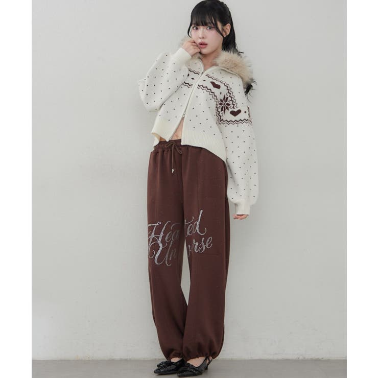 ハートノルディックファーパーカー | RMAF　NICE CLAUP / OLIVE des OLIVE | 詳細画像20 