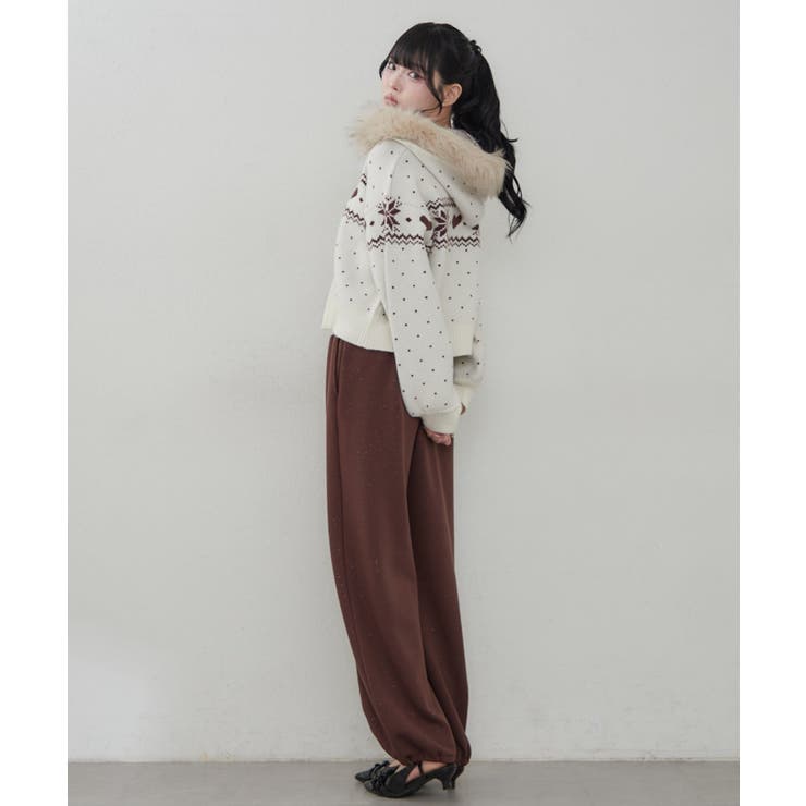 ハートノルディックファーパーカー | RMAF　NICE CLAUP / OLIVE des OLIVE | 詳細画像22 