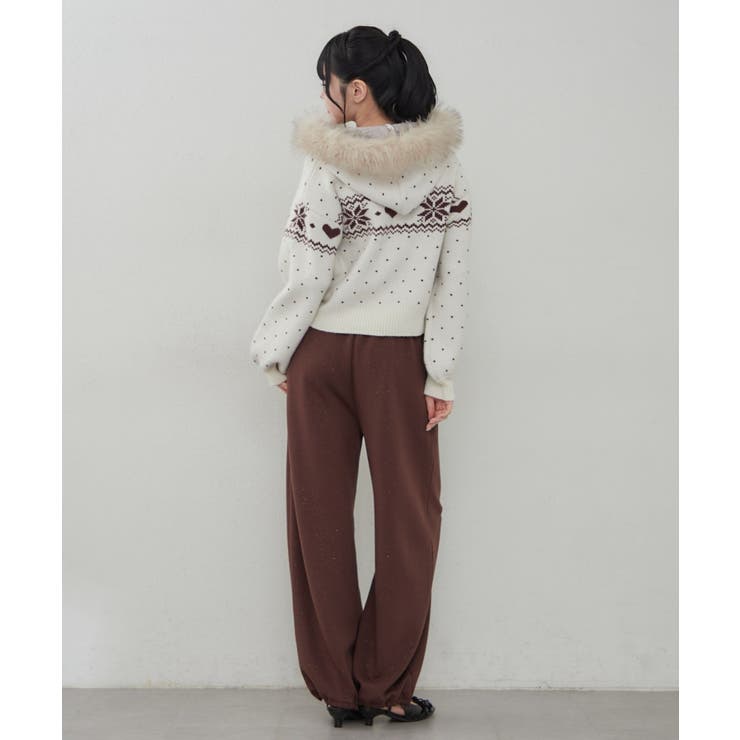 ハートノルディックファーパーカー | RMAF　NICE CLAUP / OLIVE des OLIVE | 詳細画像23 