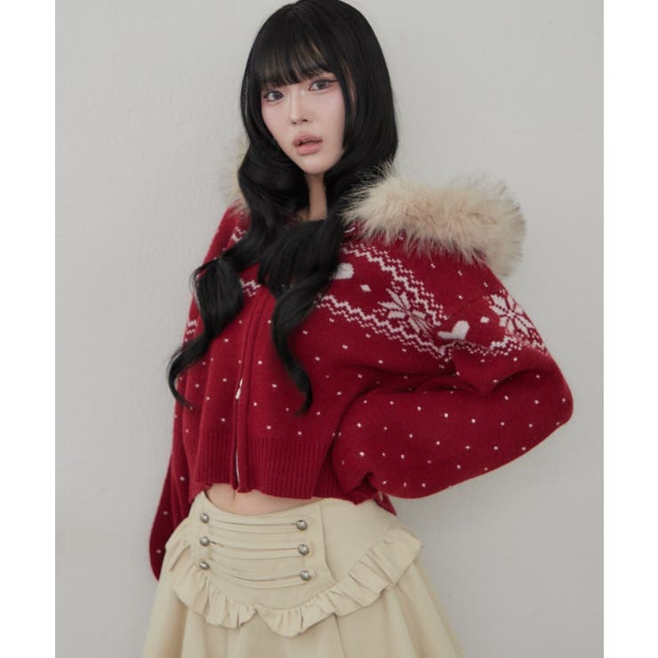 ハートノルディックファーパーカー | RMAF　NICE CLAUP / OLIVE des OLIVE | 詳細画像29 