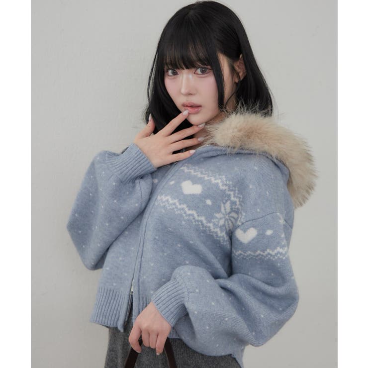 ハートノルディックファーパーカー | RMAF　NICE CLAUP / OLIVE des OLIVE | 詳細画像36 