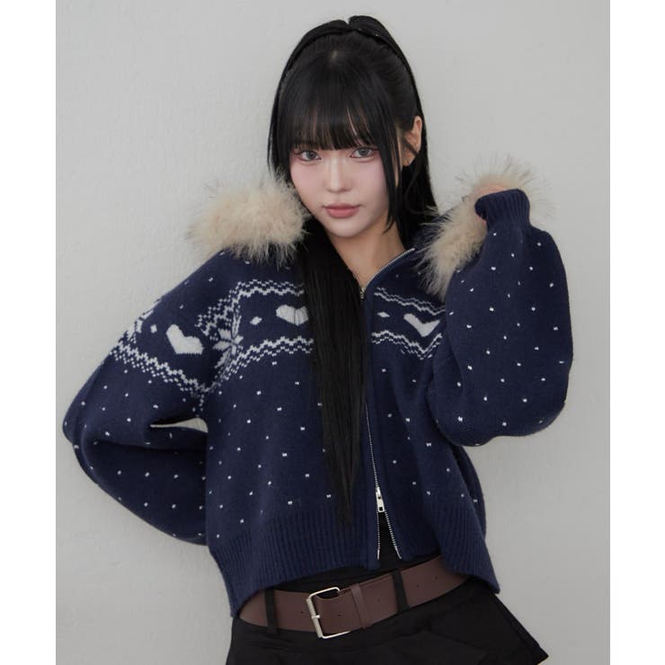 ハートノルディックファーパーカー | RMAF　NICE CLAUP / OLIVE des OLIVE | 詳細画像41 