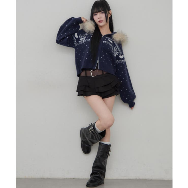 ハートノルディックファーパーカー | RMAF　NICE CLAUP / OLIVE des OLIVE | 詳細画像48 
