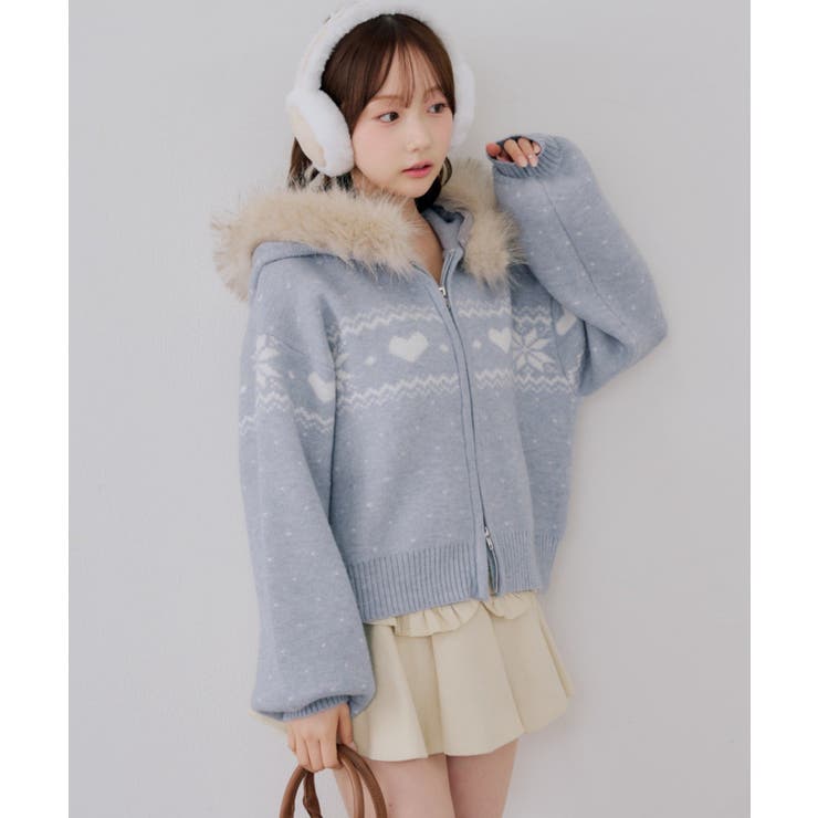 ハートノルディックファーパーカー | RMAF　NICE CLAUP / OLIVE des OLIVE | 詳細画像49 