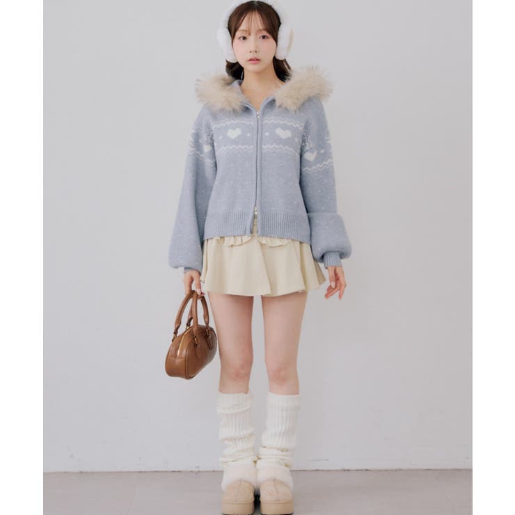 ハートノルディックファーパーカー | RMAF　NICE CLAUP / OLIVE des OLIVE | 詳細画像56 