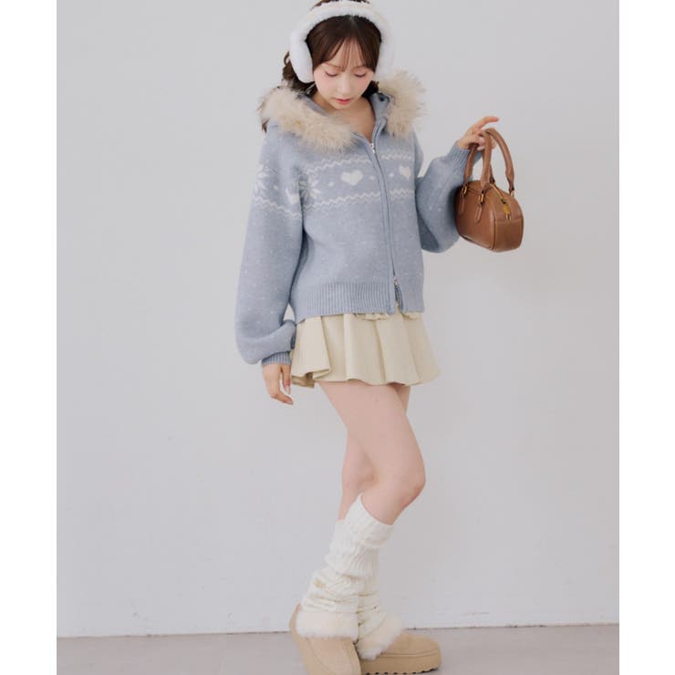 ハートノルディックファーパーカー | RMAF　NICE CLAUP / OLIVE des OLIVE | 詳細画像57 