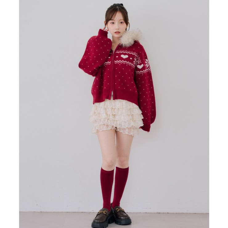 ハートノルディックファーパーカー | RMAF　NICE CLAUP / OLIVE des OLIVE | 詳細画像68 