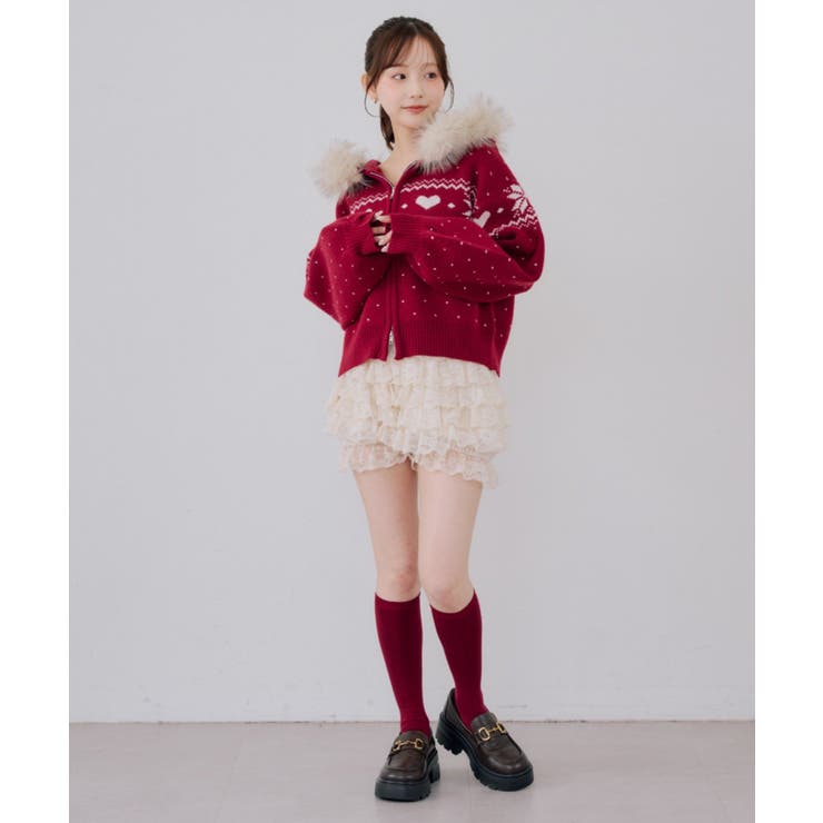 ハートノルディックファーパーカー | RMAF　NICE CLAUP / OLIVE des OLIVE | 詳細画像69 
