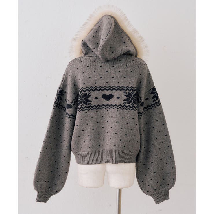 ハートノルディックファーパーカー | RMAF　NICE CLAUP / OLIVE des OLIVE | 詳細画像78 