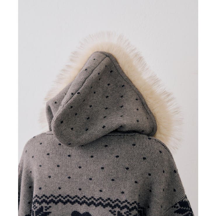 ハートノルディックファーパーカー | RMAF　NICE CLAUP / OLIVE des OLIVE | 詳細画像82 