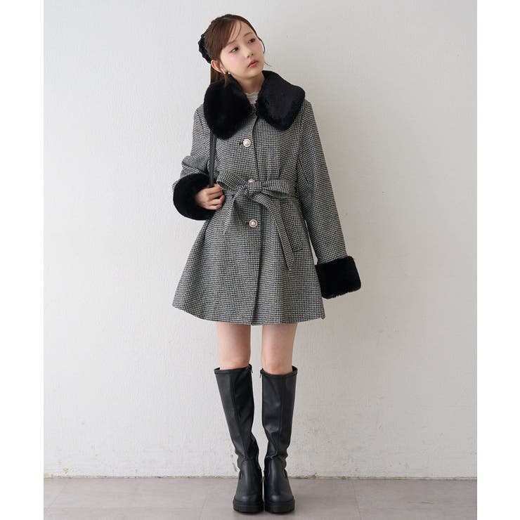 フェイクファー付2WAYコート | RMAF　NICE CLAUP / OLIVE des OLIVE | 詳細画像24 