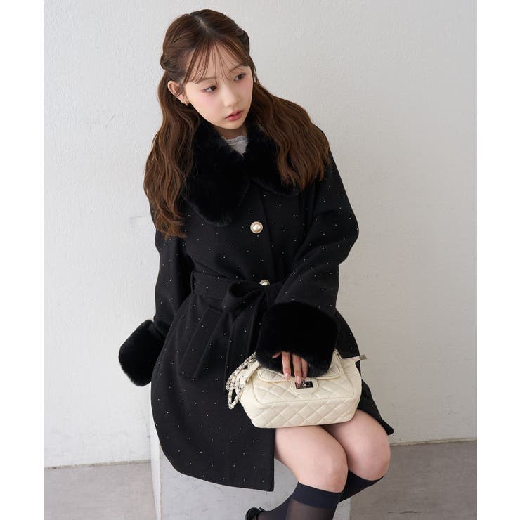 フェイクファー付2WAYコート | RMAF　NICE CLAUP / OLIVE des OLIVE | 詳細画像61 