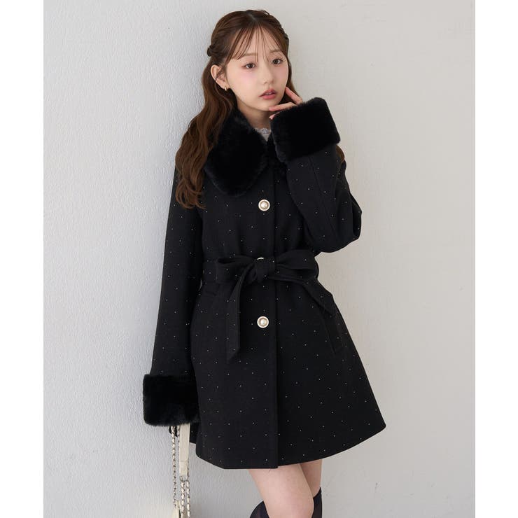 フェイクファー付2WAYコート | RMAF　NICE CLAUP / OLIVE des OLIVE | 詳細画像63 