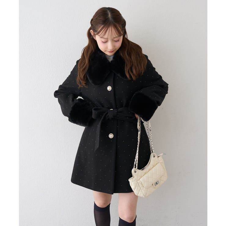 フェイクファー付2WAYコート | RMAF　NICE CLAUP / OLIVE des OLIVE | 詳細画像64 