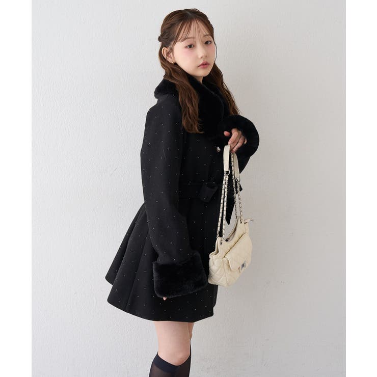 フェイクファー付2WAYコート | RMAF　NICE CLAUP / OLIVE des OLIVE | 詳細画像65 