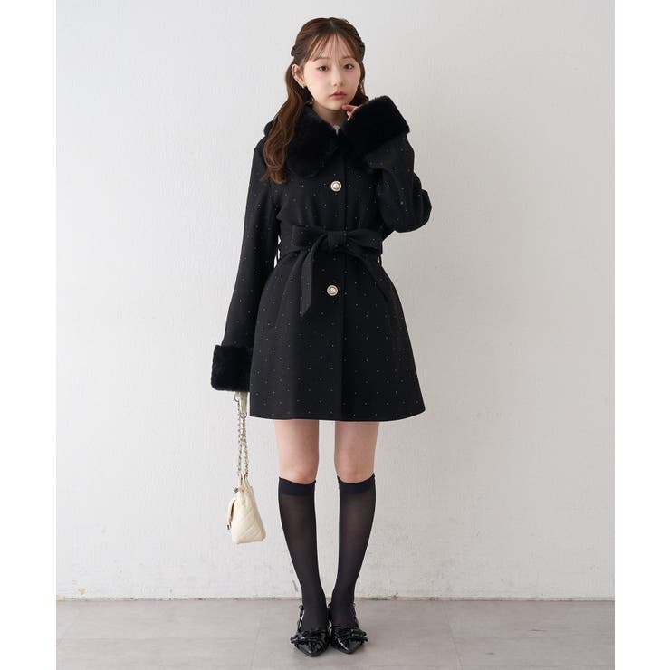 フェイクファー付2WAYコート | RMAF　NICE CLAUP / OLIVE des OLIVE | 詳細画像67 