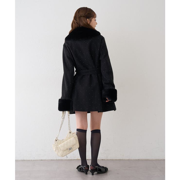 フェイクファー付2WAYコート | RMAF　NICE CLAUP / OLIVE des OLIVE | 詳細画像69 