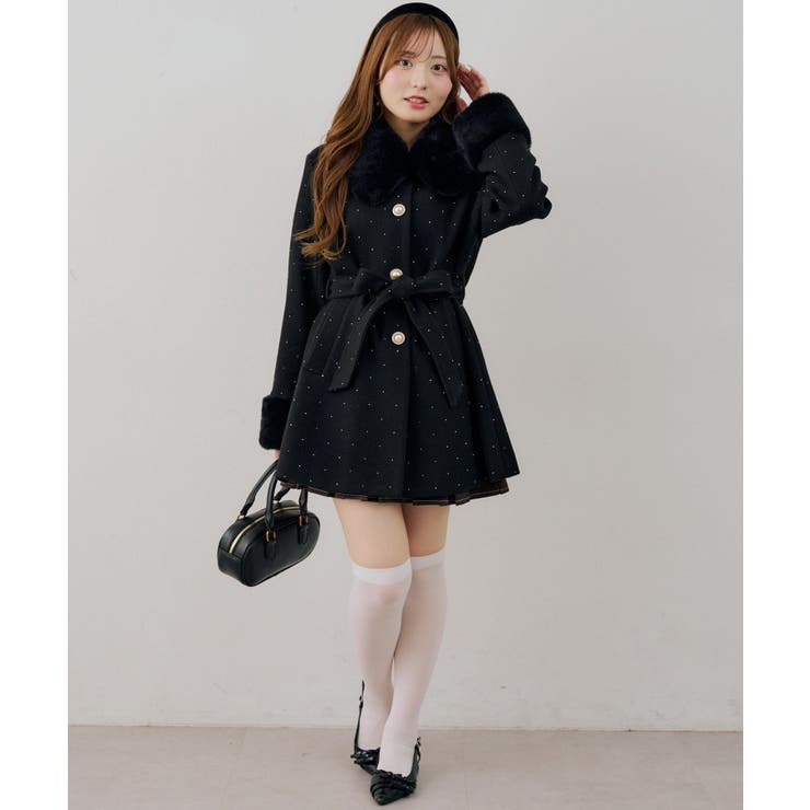 フェイクファー付2WAYコート | RMAF　NICE CLAUP / OLIVE des OLIVE | 詳細画像73 