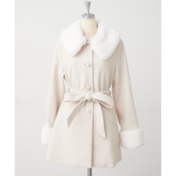 フェイクファー付2WAYコート | RMAF　NICE CLAUP / OLIVE des OLIVE | 詳細画像74 
