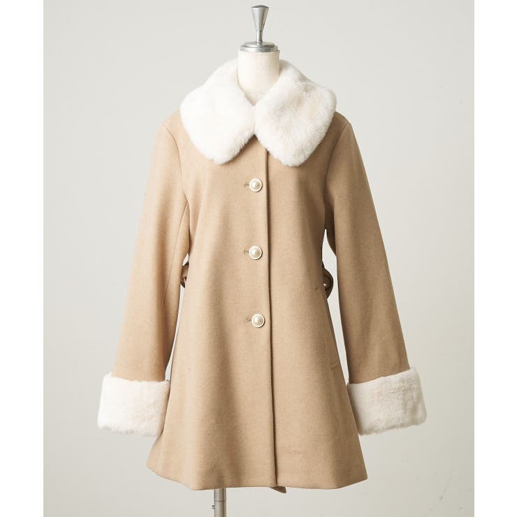 フェイクファー付2WAYコート | RMAF　NICE CLAUP / OLIVE des OLIVE | 詳細画像75 