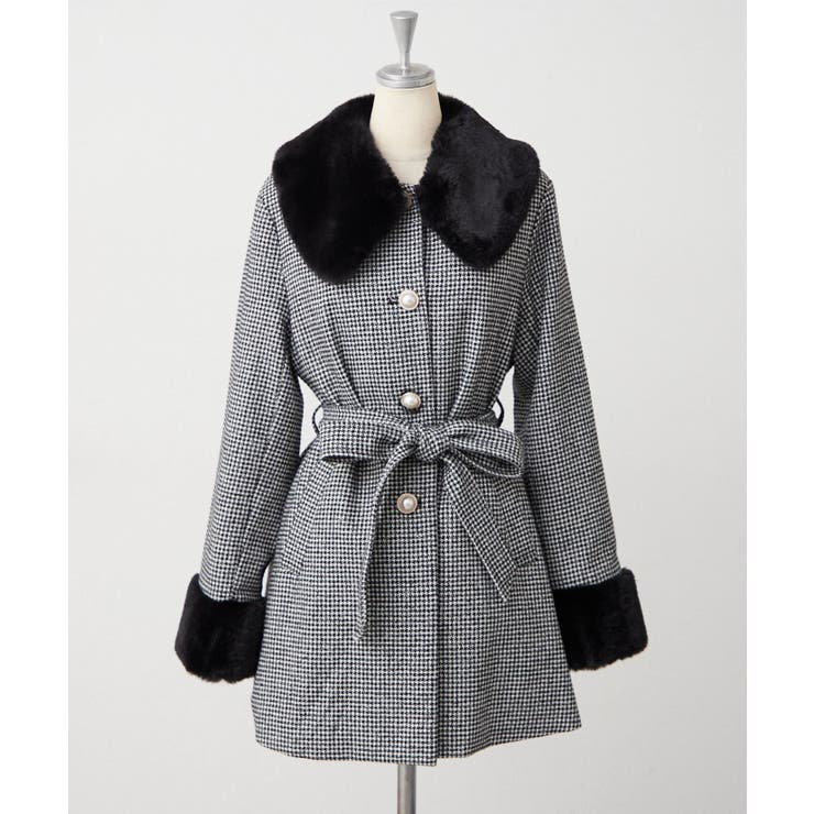 フェイクファー付2WAYコート | RMAF　NICE CLAUP / OLIVE des OLIVE | 詳細画像76 