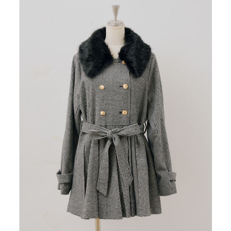 衿ファープリーツ女の子コート | RMAF　NICE CLAUP / OLIVE des OLIVE | 詳細画像38 