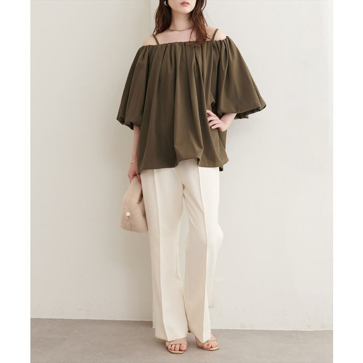 【natural couture】マルチWAYバルーンブラウス | NICE CLAUP / OLIVE des OLIVE　OUTLET | 詳細画像10 