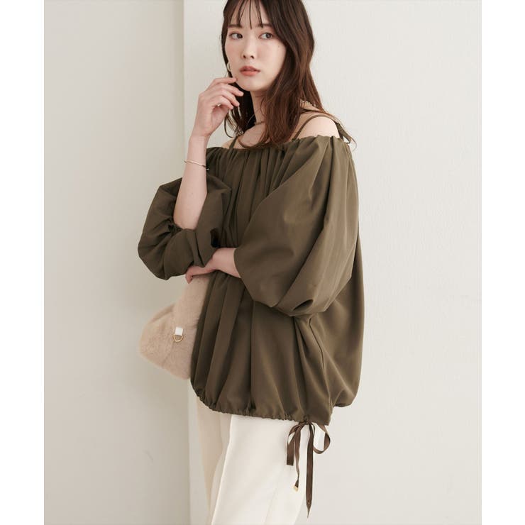 【natural couture】マルチWAYバルーンブラウス | NICE CLAUP / OLIVE des OLIVE　OUTLET | 詳細画像12 