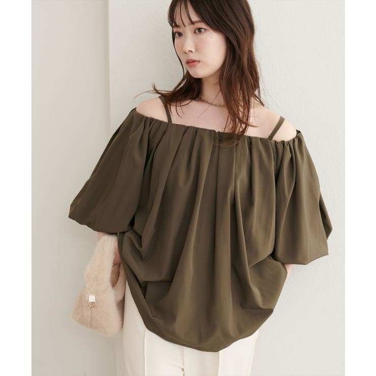 【natural couture】マルチWAYバルーンブラウス | NICE CLAUP / OLIVE des OLIVE　OUTLET | 詳細画像13 
