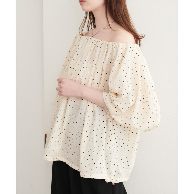 【natural couture】マルチWAYバルーンブラウス | NICE CLAUP / OLIVE des OLIVE　OUTLET | 詳細画像21 