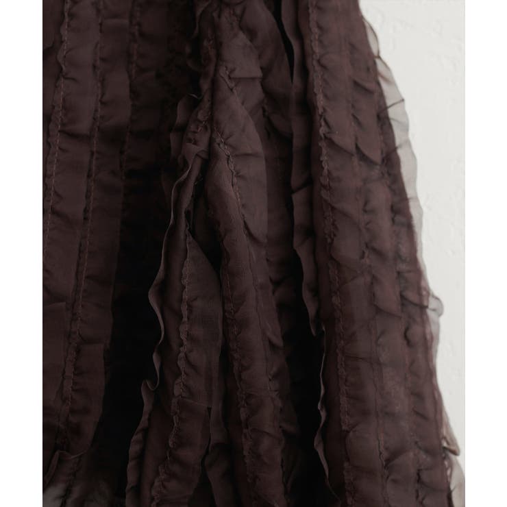 【natural couture】キャッチーな波々フリル２WAYブラウス | NICE CLAUP / OLIVE des OLIVE　OUTLET | 詳細画像23 