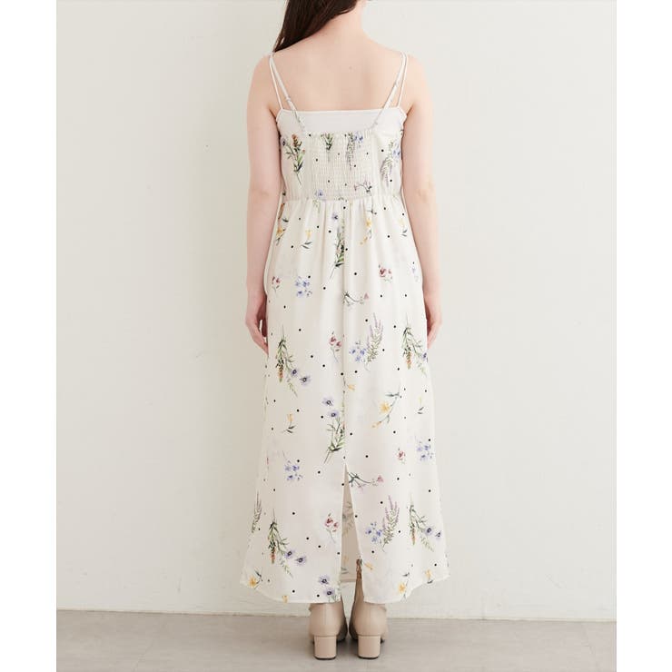 【one after another】オリジナル花柄キャミワンピース | NICE CLAUP / OLIVE des OLIVE　OUTLET | 詳細画像7 