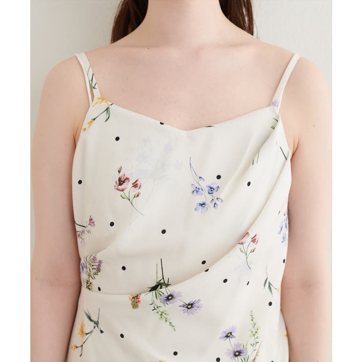 【one after another】オリジナル花柄キャミワンピース | NICE CLAUP / OLIVE des OLIVE　OUTLET | 詳細画像8 