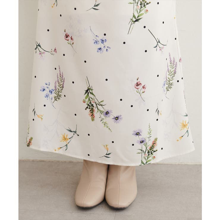 【one after another】オリジナル花柄キャミワンピース | NICE CLAUP / OLIVE des OLIVE　OUTLET | 詳細画像12 