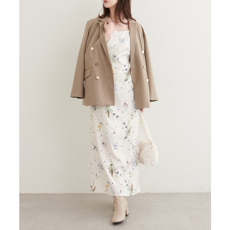 【one after another】オリジナル花柄キャミワンピース | NICE CLAUP / OLIVE des OLIVE　OUTLET | 詳細画像13 