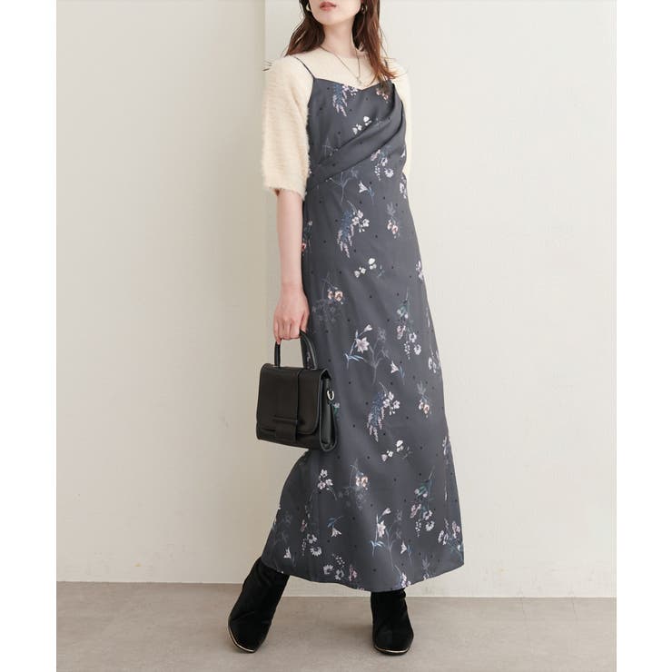 【one after another】オリジナル花柄キャミワンピース | NICE CLAUP / OLIVE des OLIVE　OUTLET | 詳細画像19 