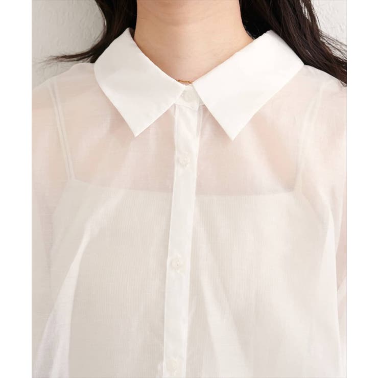 【natural couture】【sherbet line】バックフリルシアー… | NICE CLAUP / OLIVE des OLIVE　OUTLET | 詳細画像8 
