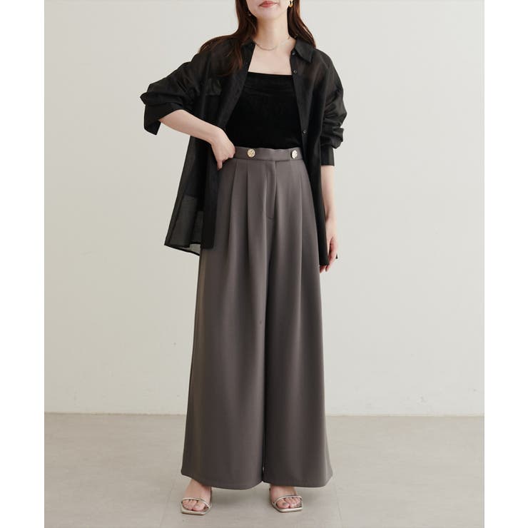 【natural couture】【sherbet line】バックフリルシアー… | NICE CLAUP / OLIVE des OLIVE　OUTLET | 詳細画像17 