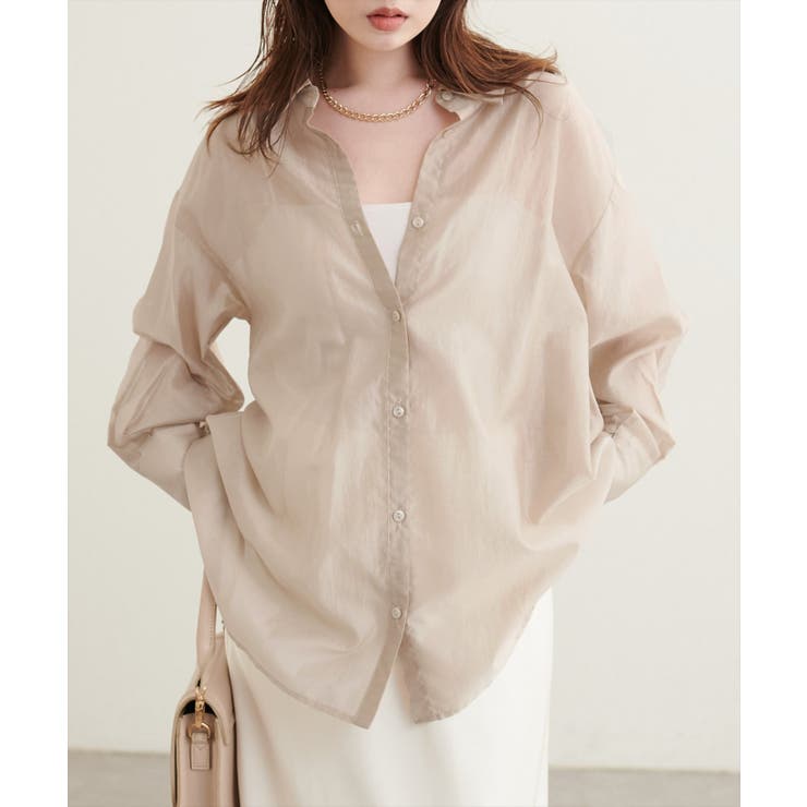【natural couture】【sherbet line】バックフリルシアー… | NICE CLAUP / OLIVE des OLIVE　OUTLET | 詳細画像18 