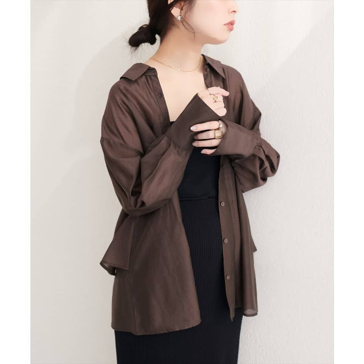 【natural couture】【sherbet line】バックフリルシアー… | NICE CLAUP / OLIVE des OLIVE　OUTLET | 詳細画像24 