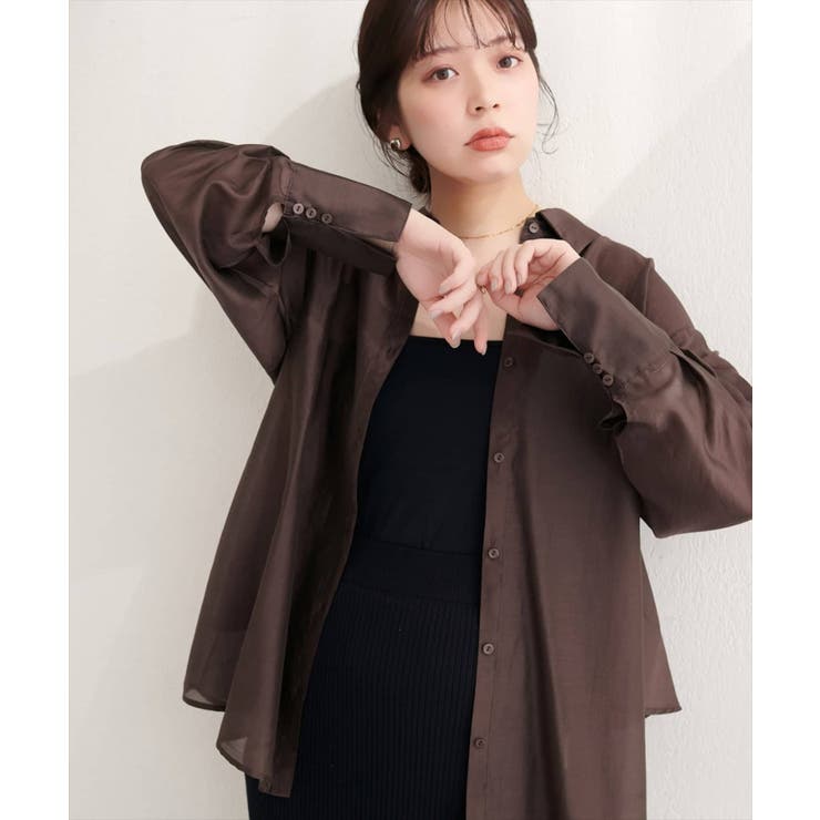 【natural couture】【sherbet line】バックフリルシアー… | NICE CLAUP / OLIVE des OLIVE　OUTLET | 詳細画像26 