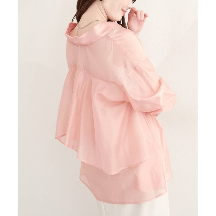 【natural couture】【sherbet line】バックフリルシアー… | NICE CLAUP / OLIVE des OLIVE　OUTLET | 詳細画像30 