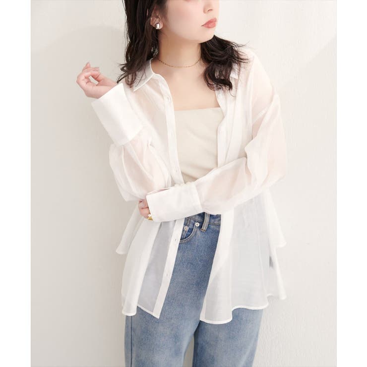 オフ | 【natural couture】【sherbet line】バックフリルシアー… | NICE CLAUP / OLIVE des OLIVE　OUTLET