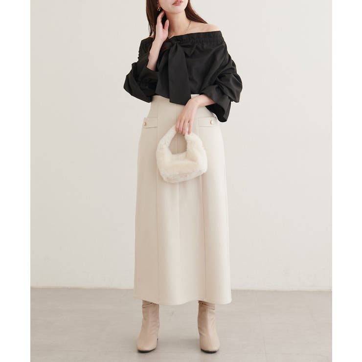 【natural couture】2WAYリボン衿ブラウス | NICE CLAUP / OLIVE des OLIVE　OUTLET | 詳細画像8 